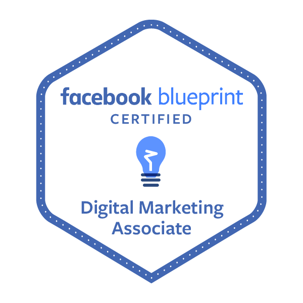 FB digital marketing associate badge
