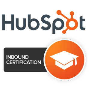 hubspot Certiification inbound badge
