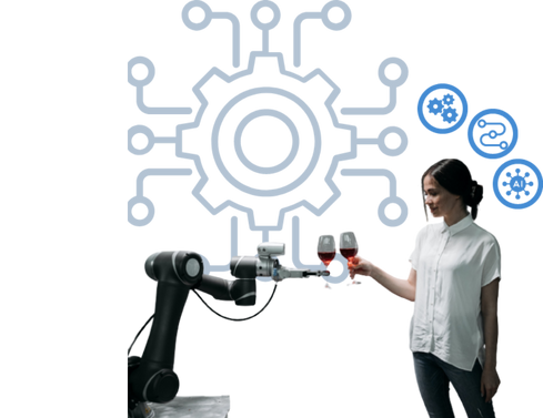 The picture is of workflow automation