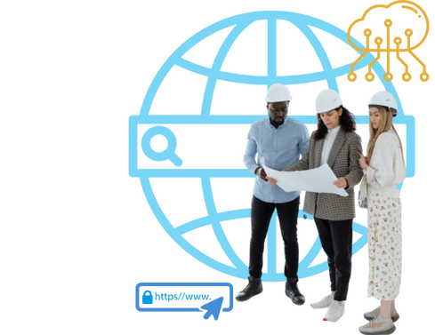 The picture is of domain registration