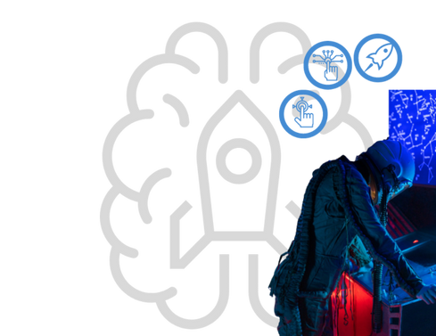 The picture is of remarketing and retargeting