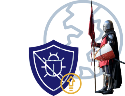 The picture is of website security upgrades