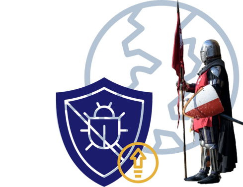 The picture is of website security upgrades