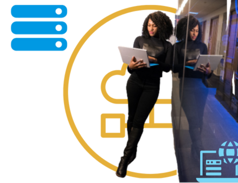 The picture is of web hosting