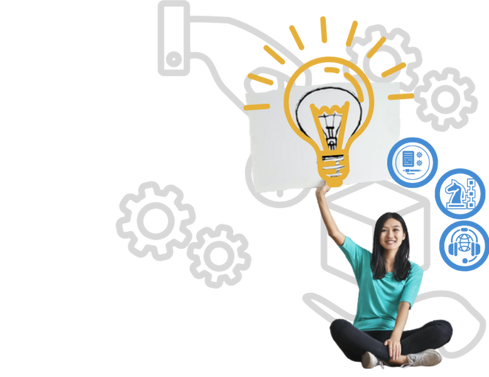 The picture is of content creration