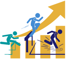 The picture is of growth and obstacles