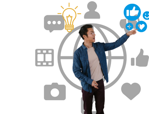 The picture is of branding consulting