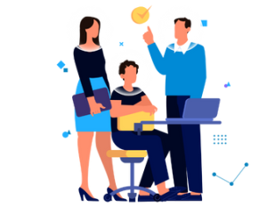 The picture is of a team to denotes defining a team