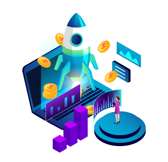 The picture shows a woman working on the frame work and plans with her new business start-up package